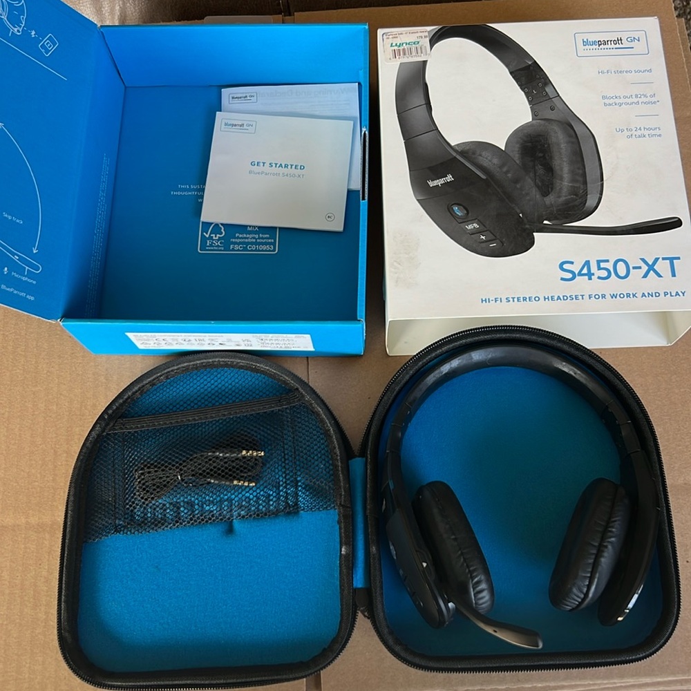 BLUEPARROT S450-XT BLUETOOTH HEADSET